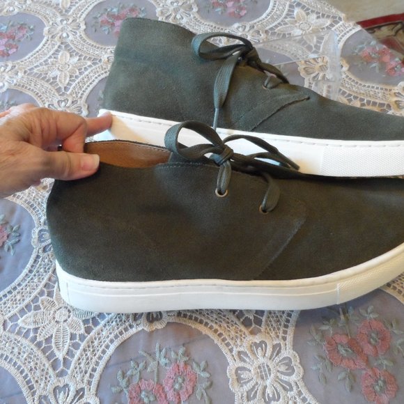 New Ralph Lauren Polo Men Moss Green Suede Chukka Boots SIze 11 main image 11